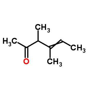 3,4-Dimethyl-4-hexen-2-oneStructure,53252-21-4Structure 3,4-Dimethyl-4-hexen-2-one Structure,53252-21-4Structure