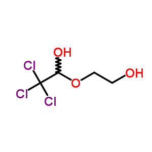 Ethanol,2,2,2-trichloro-1-(2-hydroxyethoxy)-Structure,53256-76-1Structure Ethanol,2,2,2-trichloro-1-(2-hydroxyethoxy)- Structure,53256-76-1Structure