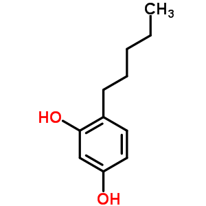 4-N-pentylresorcinolStructure,533-24-4Structure 4-N-pentylresorcinol Structure,533-24-4Structure