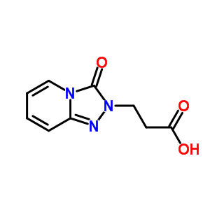 3-氧代-1,2,4-噻唑并[4,3-a]吡啶-2(3h)-丙酸結構式_53304-46-4結構式