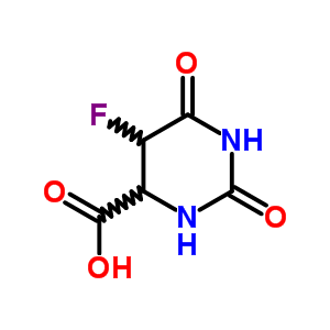 5-Fluoro-2,6-dioxo-hexahydropyrimidine-4-carboxylic acidStructure,53305-80-9Structure 5-Fluoro-2,6-dioxo-hexahydropyrimidine-4-carboxylic acid Structure,53305-80-9Structure