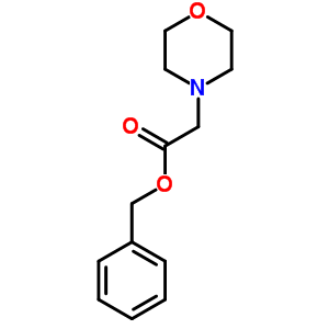4-Morpholineacetic acid phenylmethyl esterStructure,53342-23-7Structure 4-Morpholineacetic acid phenylmethyl ester Structure,53342-23-7Structure