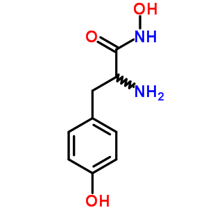 2-Amino-n-hydroxy-3-(4-hydroxyphenyl)propanamideStructure,5351-39-3Structure 2-Amino-n-hydroxy-3-(4-hydroxyphenyl)propanamide Structure,5351-39-3Structure