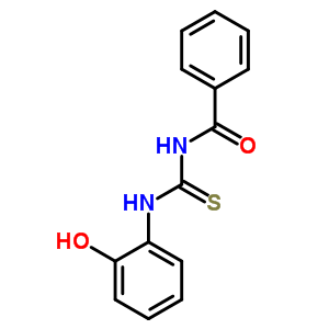 1-Benzoyl-3-(2-hydroxyphenyl)thioureaStructure,53514-41-3Structure 1-Benzoyl-3-(2-hydroxyphenyl)thiourea Structure,53514-41-3Structure
