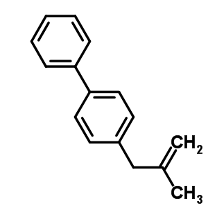 3-(4-Biphenyl)-2-methyl-1-propeneStructure,53573-00-5Structure 3-(4-Biphenyl)-2-methyl-1-propene Structure,53573-00-5Structure