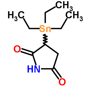 TriethylstannylsuccinimideStructure,53583-75-8Structure Triethylstannylsuccinimide Structure,53583-75-8Structure