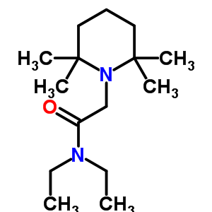 1-(N,n-diethylglycyl)-2,2,6,6-tetramethylpiperidineStructure,53725-40-9Structure 1-(N,n-diethylglycyl)-2,2,6,6-tetramethylpiperidine Structure,53725-40-9Structure