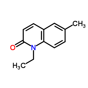 1-Ethyl-6-methyl-2(1h)-quinolinoneStructure,53761-45-8Structure 1-Ethyl-6-methyl-2(1h)-quinolinone Structure,53761-45-8Structure