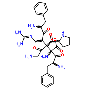 Phenylalanyl-glycyl-prolyl-phenylalanyl-arginineStructure,53807-05-9Structure Phenylalanyl-glycyl-prolyl-phenylalanyl-arginine Structure,53807-05-9Structure