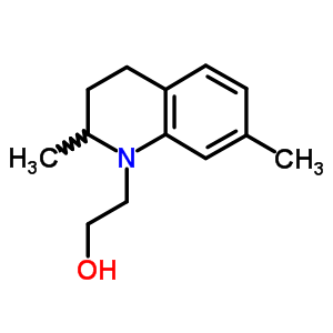 3,4-Dihydro-2,7-dimethyl-1(2h)-quinolineethanolStructure,53817-43-9Structure 3,4-Dihydro-2,7-dimethyl-1(2h)-quinolineethanol Structure,53817-43-9Structure