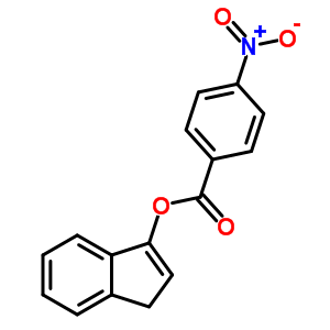 3H-inden-1-yl 4-nitrobenzoateStructure,53820-85-2Structure 3H-inden-1-yl 4-nitrobenzoate Structure,53820-85-2Structure