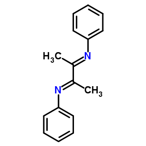 Benzenamine,n,n-(1,2-dimethyl-1,2-ethanediylidene)bis-Structure,5393-49-7Structure Benzenamine,n,n-(1,2-dimethyl-1,2-ethanediylidene)bis- Structure,5393-49-7Structure