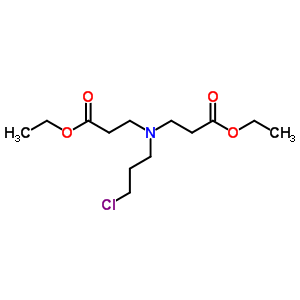 N-(3-chloropropyl)-n-(3-ethoxy-3-oxopropyl)-β-alanine ethyl esterStructure,53935-67-4Structure N-(3-chloropropyl)-n-(3-ethoxy-3-oxopropyl)-β-alanine ethyl ester Structure,53935-67-4Structure