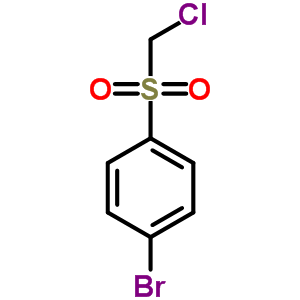 4-Bromophenyl chloromethyl sulfoneStructure,54091-06-4Structure 4-Bromophenyl chloromethyl sulfone Structure,54091-06-4Structure