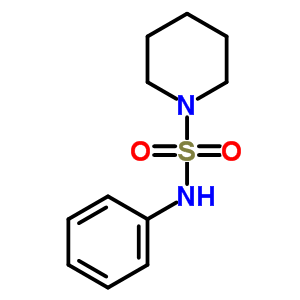 N-苯基哌啶-1-磺酰胺結(jié)構(gòu)式_5430-47-7結(jié)構(gòu)式