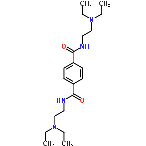 N,n-bis(2-diethylaminoethyl)benzene-1,4-dicarboxamideStructure,5431-47-0Structure N,n-bis(2-diethylaminoethyl)benzene-1,4-dicarboxamide Structure,5431-47-0Structure