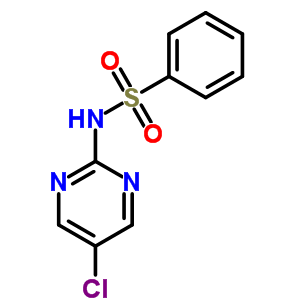 N-(5-chloropyrimidin-2-yl)benzenesulfonamideStructure,5433-20-5Structure N-(5-chloropyrimidin-2-yl)benzenesulfonamide Structure,5433-20-5Structure