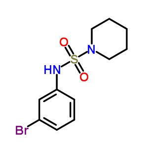 N-(3-bromophenyl)piperidine-1-sulfonamideStructure,5433-46-5Structure N-(3-bromophenyl)piperidine-1-sulfonamide Structure,5433-46-5Structure