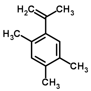 1-Isopropenyl-2,4,5-trimethylbenzeneStructure,54340-84-0Structure 1-Isopropenyl-2,4,5-trimethylbenzene Structure,54340-84-0Structure