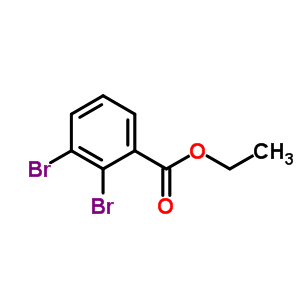 2,3-Dibromo-benzoic acid ethyl esterStructure,54364-80-6Structure 2,3-Dibromo-benzoic acid ethyl ester Structure,54364-80-6Structure