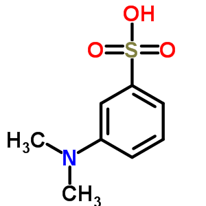 Benzenesulfonic acid,3-(dimethylamino)-, sodium salt (1:1)Structure,5437-65-0Structure Benzenesulfonic acid,3-(dimethylamino)-, sodium salt (1:1) Structure,5437-65-0Structure