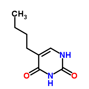 5-N-丁基尿嘧啶結(jié)構(gòu)式_5442-52-4結(jié)構(gòu)式