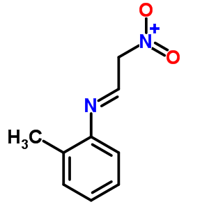 Benzenamine,2-methyl-n-(2-nitroethylidene)-Structure,5443-74-3Structure Benzenamine,2-methyl-n-(2-nitroethylidene)- Structure,5443-74-3Structure
