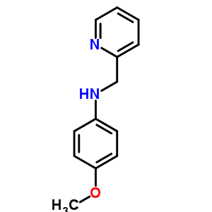 4-Methoxy-n-(pyridin-2-ylmethyl)anilineStructure,5444-88-2Structure 4-Methoxy-n-(pyridin-2-ylmethyl)aniline Structure,5444-88-2Structure