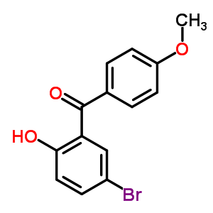 Methanone,(5-bromo-2-hydroxyphenyl)(4-methoxyphenyl)-Structure,5445-83-0Structure Methanone,(5-bromo-2-hydroxyphenyl)(4-methoxyphenyl)- Structure,5445-83-0Structure