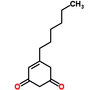 3-Hexylcyclohex-2-ene-1,5-dioneStructure,5447-85-8Structure 3-Hexylcyclohex-2-ene-1,5-dione Structure,5447-85-8Structure