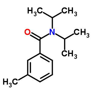 Benzamide,3-methyl-n,n-bis(1-methylethyl)-Structure,5448-36-2Structure Benzamide,3-methyl-n,n-bis(1-methylethyl)- Structure,5448-36-2Structure