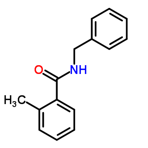 Benzamide,2-methyl-n-(phenylmethyl)-Structure,5448-38-4Structure Benzamide,2-methyl-n-(phenylmethyl)- Structure,5448-38-4Structure