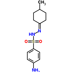Benzenesulfonic acid,4-amino-, 2-(4-methylcyclohexylidene)hydrazideStructure,5448-72-6Structure Benzenesulfonic acid,4-amino-, 2-(4-methylcyclohexylidene)hydrazide Structure,5448-72-6Structure