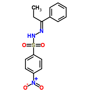 4-Nitro-n-(1-phenylpropylideneamino)benzenesulfonamideStructure,5448-83-9Structure 4-Nitro-n-(1-phenylpropylideneamino)benzenesulfonamide Structure,5448-83-9Structure