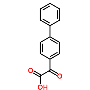 2-([1,1-Biphenyl]-4-yl)-2-oxoacetic acid Structure,5449-21-8Structure
