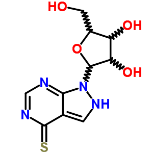 Thiopurinol ribonucleosideStructure,54524-71-9Structure Thiopurinol ribonucleoside Structure,54524-71-9Structure