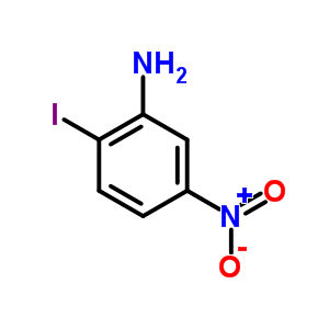 2-碘-5-硝基苯胺結(jié)構(gòu)式_5459-50-7結(jié)構(gòu)式