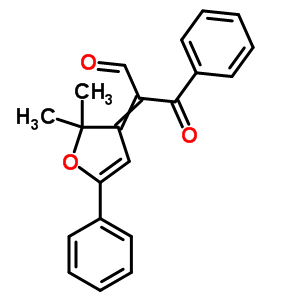 2-(2,2-Dimethyl-5-phenyl-3-furylidene)-3-oxo-3-phenyl-propanalStructure,54620-59-6Structure 2-(2,2-Dimethyl-5-phenyl-3-furylidene)-3-oxo-3-phenyl-propanal Structure,54620-59-6Structure