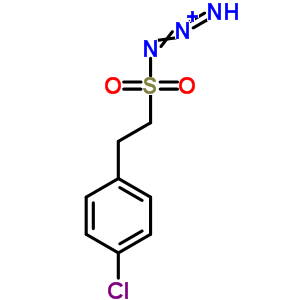 Benzeneethanesulfonylazide, 4-chloro-Structure,54664-52-7Structure Benzeneethanesulfonylazide, 4-chloro- Structure,54664-52-7Structure