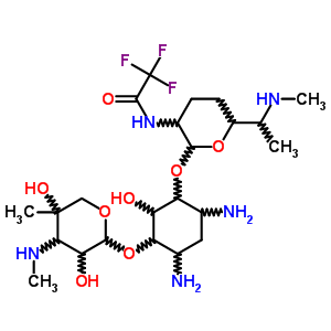 Monotrifluoroacetyl gentamicinStructure,54667-98-0Structure Monotrifluoroacetyl gentamicin Structure,54667-98-0Structure