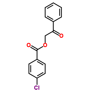 4-Chlorobenzoic acid phenacyl esterStructure,54797-45-4Structure 4-Chlorobenzoic acid phenacyl ester Structure,54797-45-4Structure