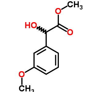 Methyl 2-hydroxy-2-(3-methoxyphenyl)acetateStructure,54845-40-8Structure Methyl 2-hydroxy-2-(3-methoxyphenyl)acetate Structure,54845-40-8Structure