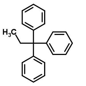 1,1,1-TriphenylpropaneStructure,54889-83-7Structure 1,1,1-Triphenylpropane Structure,54889-83-7Structure