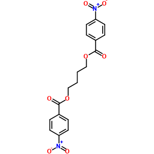 4-(4-Nitrobenzoyl)oxybutyl 4-nitrobenzoateStructure,54900-09-3Structure 4-(4-Nitrobenzoyl)oxybutyl 4-nitrobenzoate Structure,54900-09-3Structure