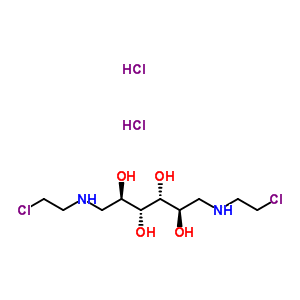 Mannomustine Structure,551-74-6Structure