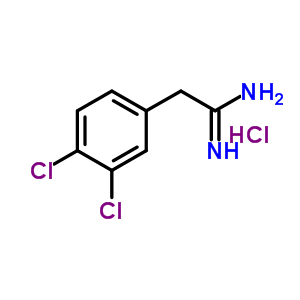 2-(3,4-Dichloro-phenyl)-acetamidineStructure,55154-91-1Structure 2-(3,4-Dichloro-phenyl)-acetamidine Structure,55154-91-1Structure