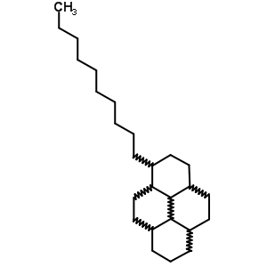 1-癸基十六氫芘結(jié)構(gòu)式_55191-41-8結(jié)構(gòu)式
