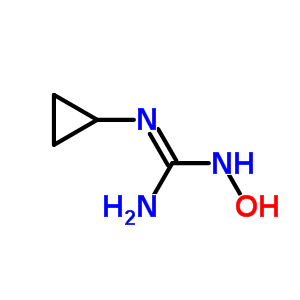 N-環(huán)丙基-n-羥基胍結(jié)構(gòu)式_551935-92-3結(jié)構(gòu)式