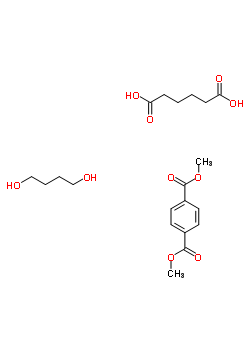 1,4-Benzenedicarboxylic acid, 1,4-dimethyl ester, polymer with 1,4-butanediol and hexanedioic acidStructure,55231-08-8Structure 1,4-Benzenedicarboxylic acid, 1,4-dimethyl ester, polymer with 1,4-butanediol and hexanedioic acid Structure,55231-08-8Structure