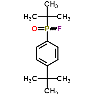 1-(氟-叔丁基-膦)-4-叔丁基-苯結(jié)構(gòu)式_55236-57-2結(jié)構(gòu)式